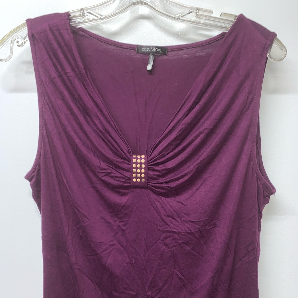 Maroon color tank